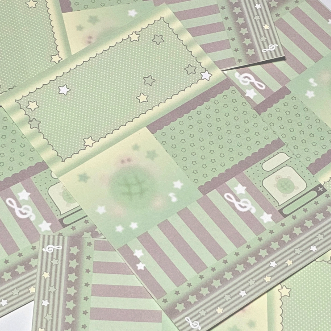 Hipromland Snack Memo Sticker Set