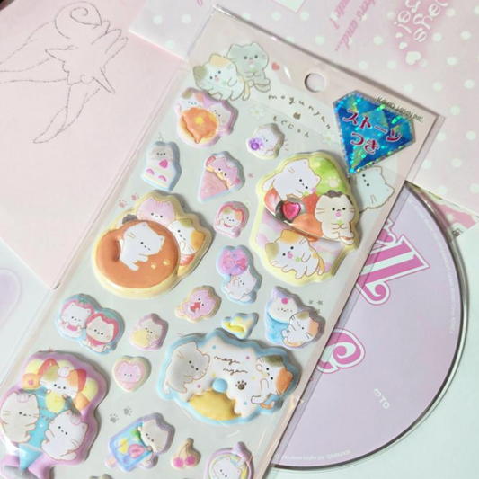 Kamio Mogunyan  Sweets Puffy Sticker