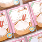 Pink Rue Dumpling Memo Pad (2 Vars)