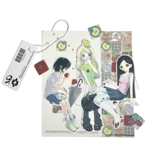 Chachaqwertyui Nonenones Lookbook 25SU Sticker Flakes
