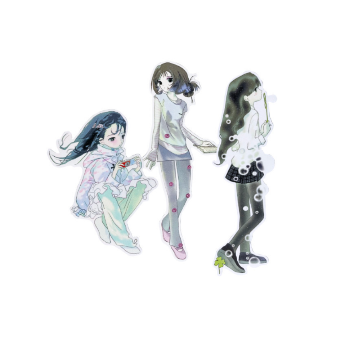 Chachaqwertyui Nonenones Lookbook 25P Sticker Flakes