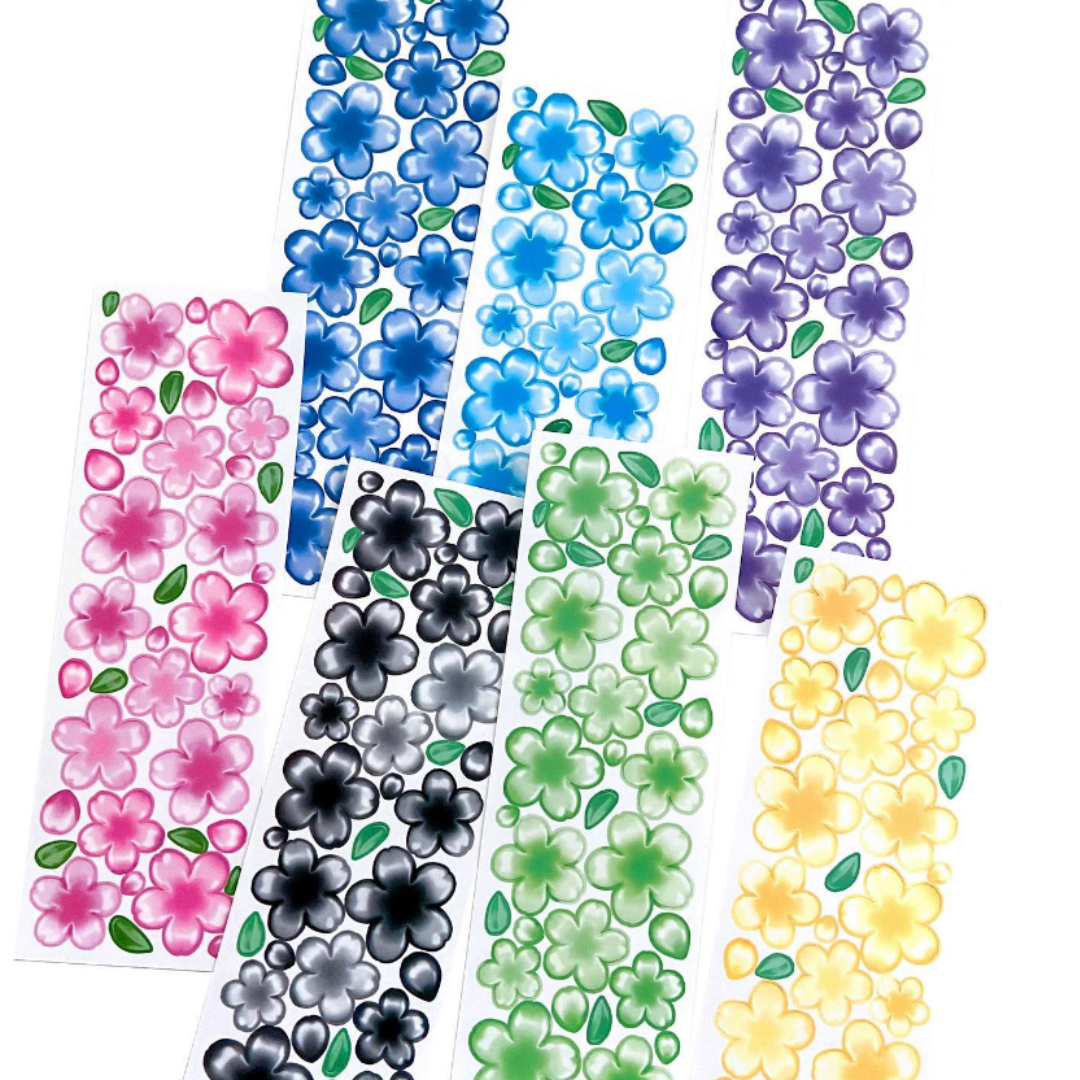 Moii ttoi 3-D Flower Sticker (7 vars)