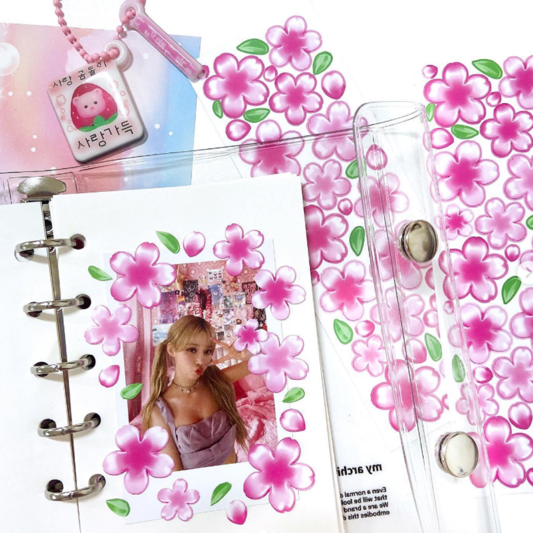 Moii ttoi 3-D Flower Sticker (7 vars)