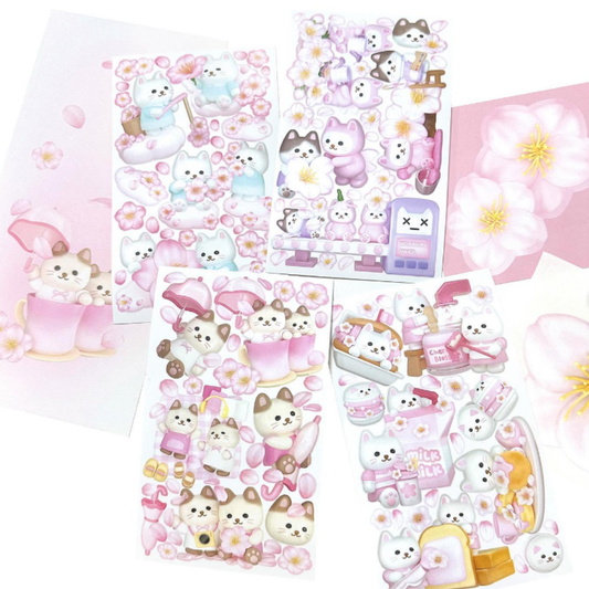 moii ttoi sakura sticker [4 vars]
