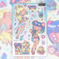 Ako, Aikong Beach Gyaru  Girl Sticker
