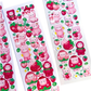 Moii ttoi strawberry bear sticker
