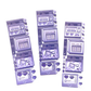 Moii ttoi purple cyber frame sticker