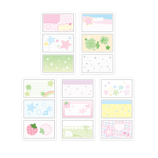 Moii ttoi Dreamland Memo Sticker Pack