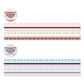 Pearly Button Piano Three-Bar Masking Tape (2 vars)