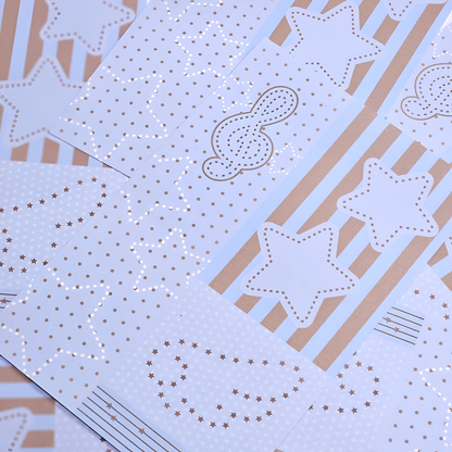 Hipromland Chocolate Dot Winged Memo Sticker Set(3 vars)