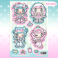 Invader Darling Angel & Invader Sticker (2 vars)