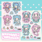 Invader Darling Angel & Invader Sticker (2 vars)