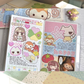 Pink Rue Patchwork Sticker Pack