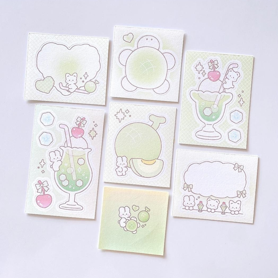 Floro Studio Melon Sticker Set