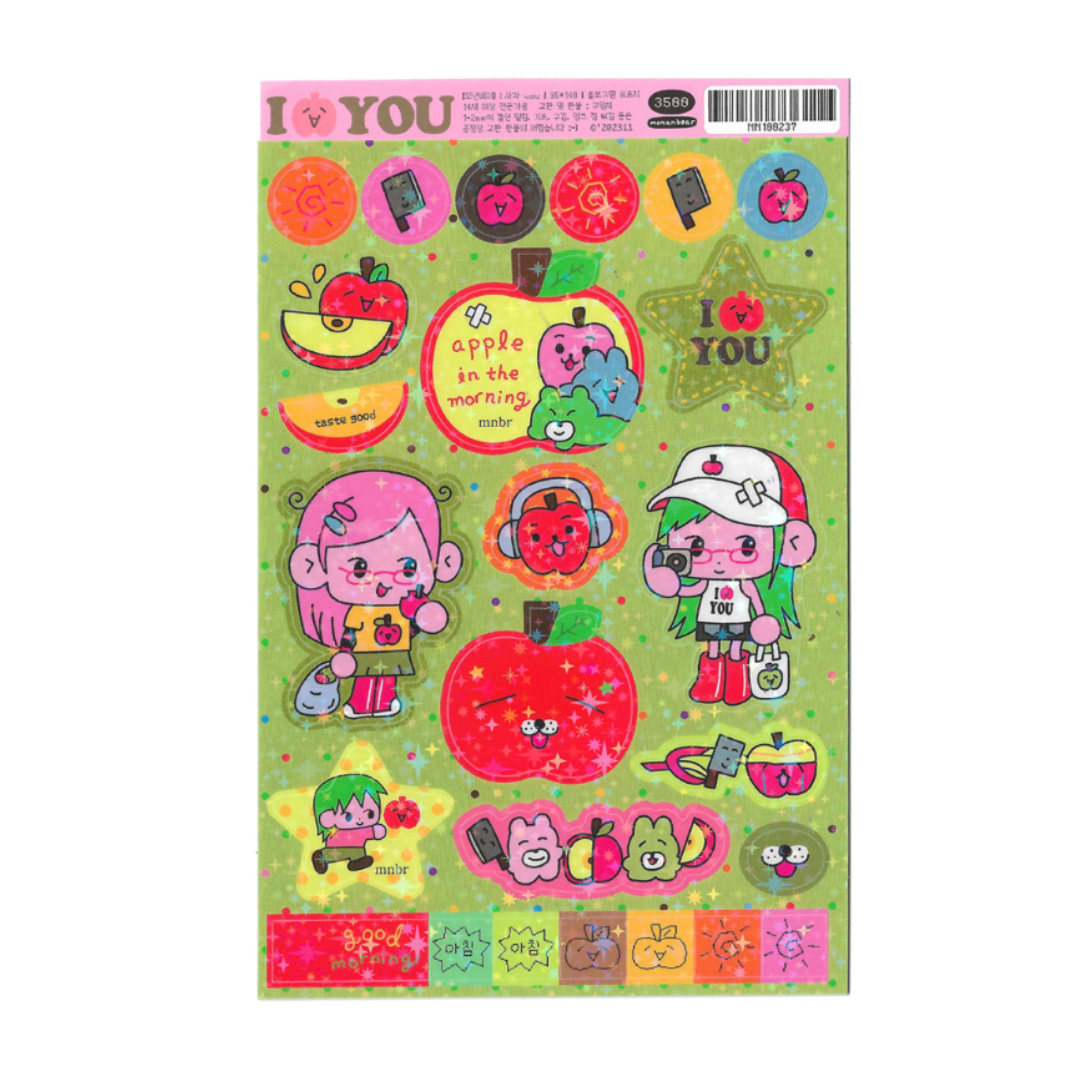 MonanBear I apple to you duo ver. sticker