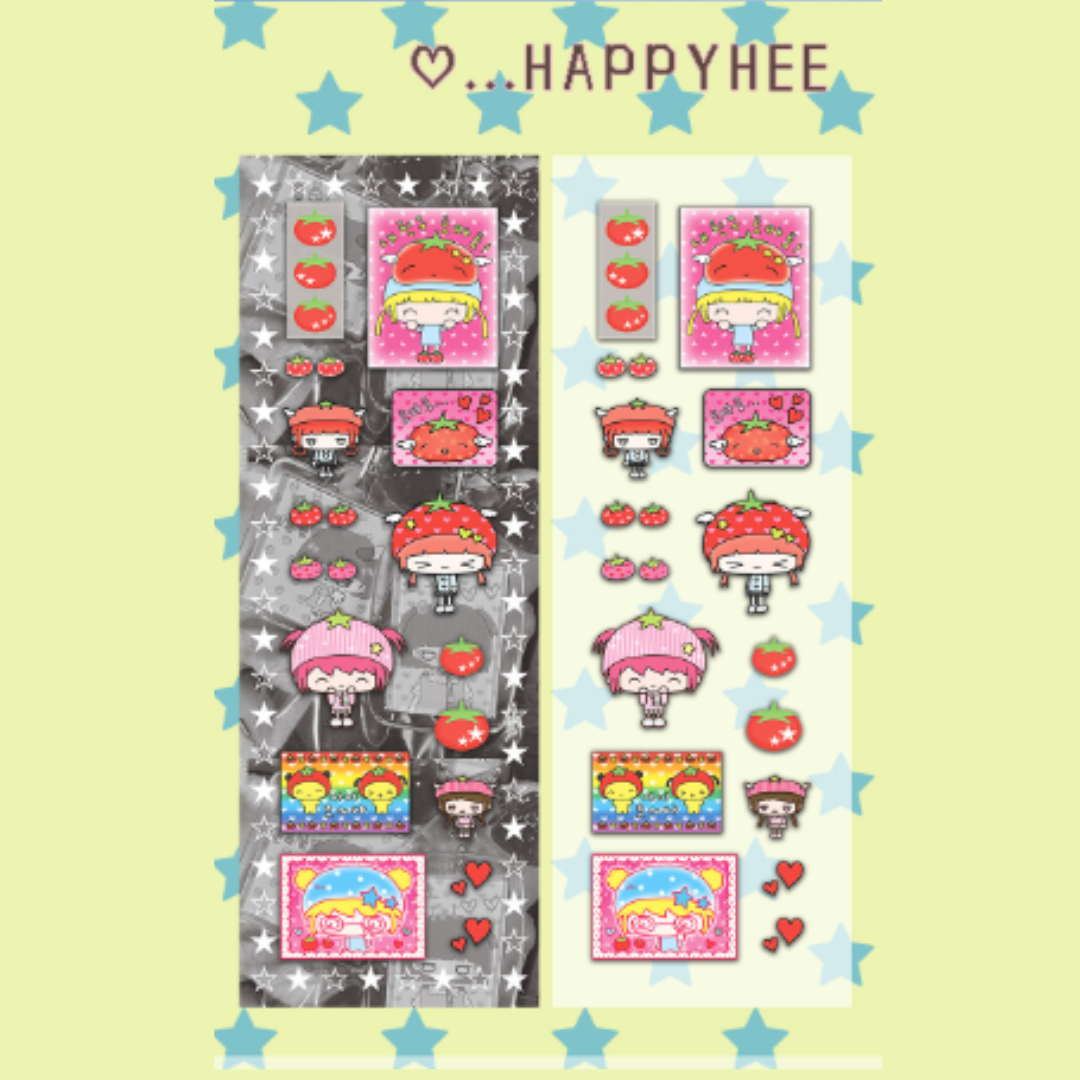 Happy Hee Little Tomatoes Berries Sticker