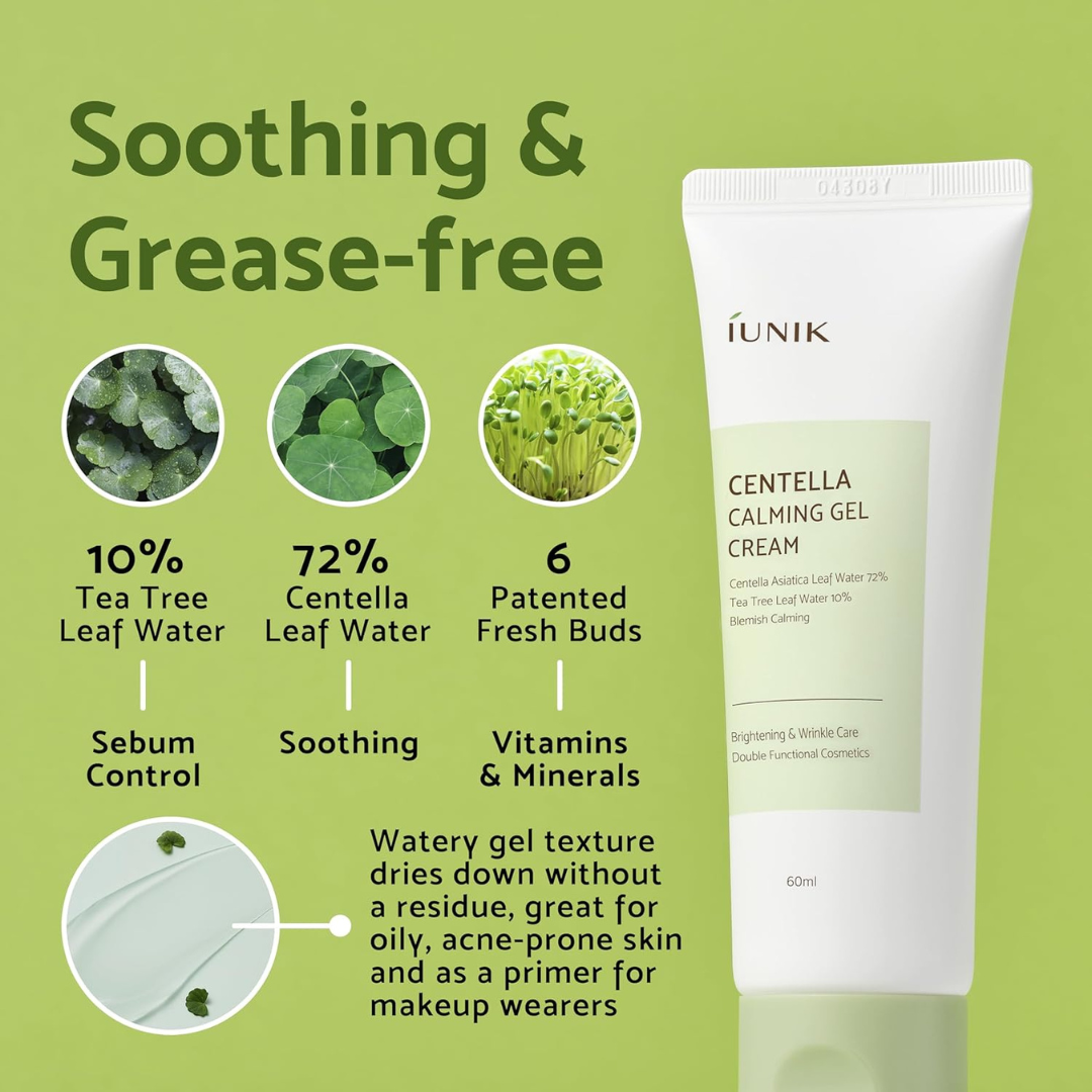 iUNIK - Centella Calming Gel Cream 60ml