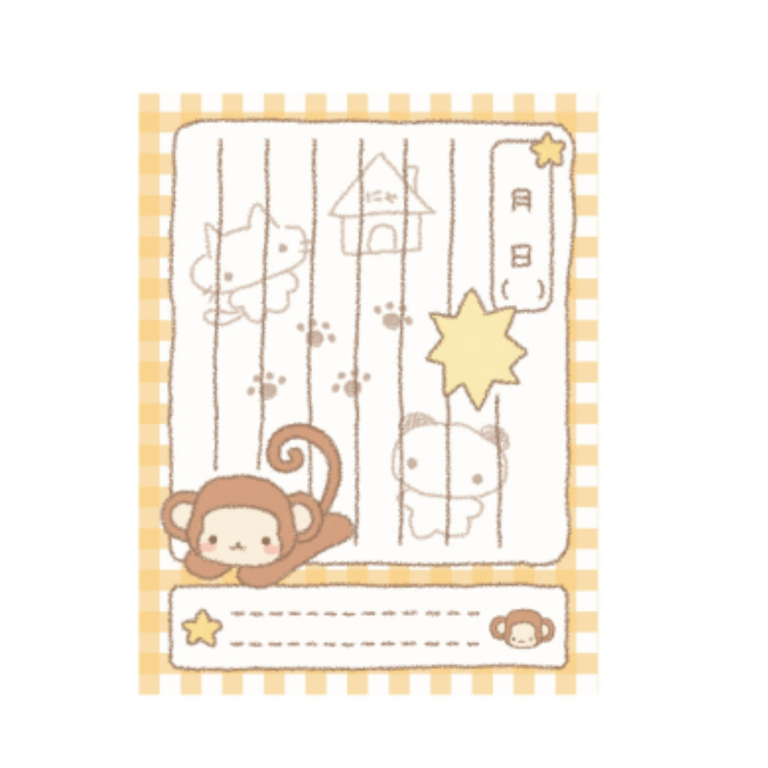 Munyumunyu  Silly Monkey Memo Pad