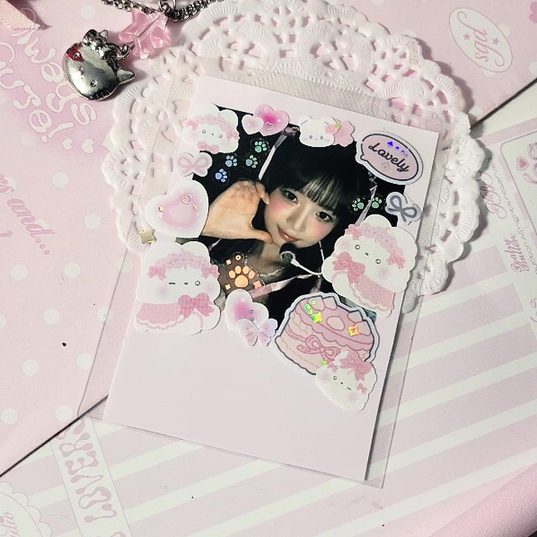 Momoring Baby Bunny Ribbon Sticker