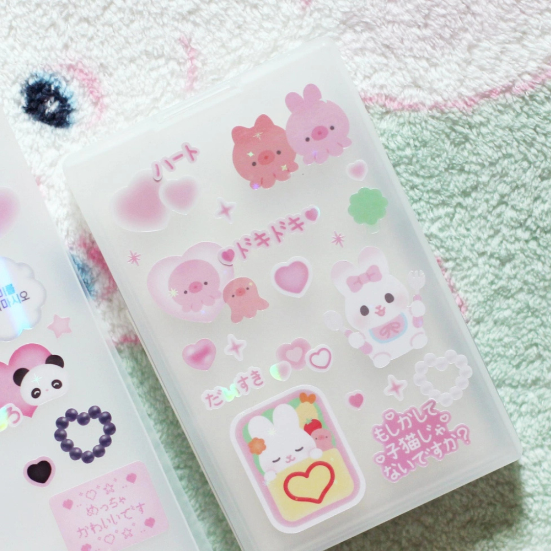 Angora Lora Japanese Sticker {2 vars}