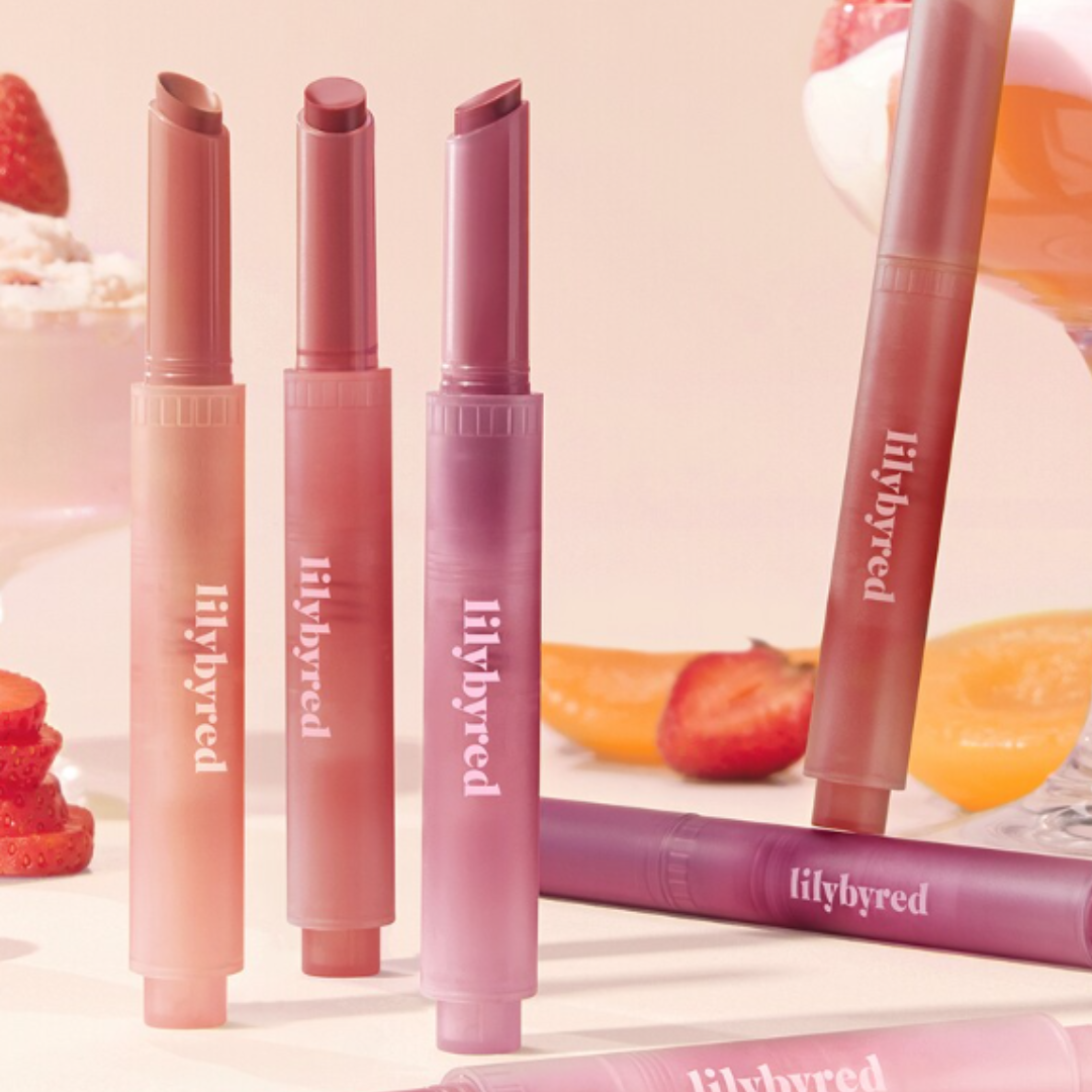 lilybyred - Milky Blur Fondue Bar +  Mellow Lip Oil Keyring (Set)