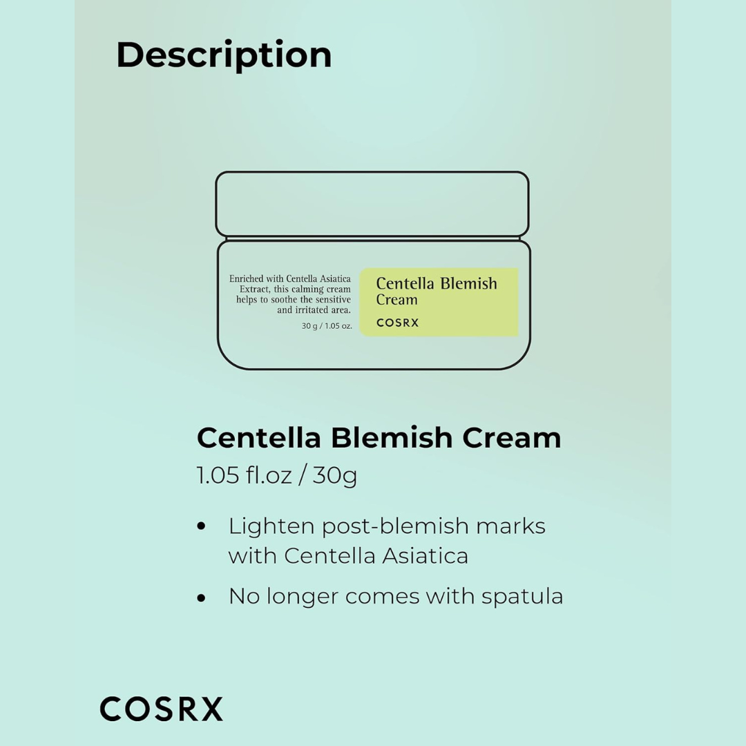 Cosrx Centella Blemish Cream