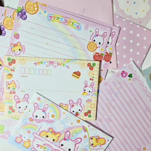 Crux Fluffy Rabichan Letter Paper Set