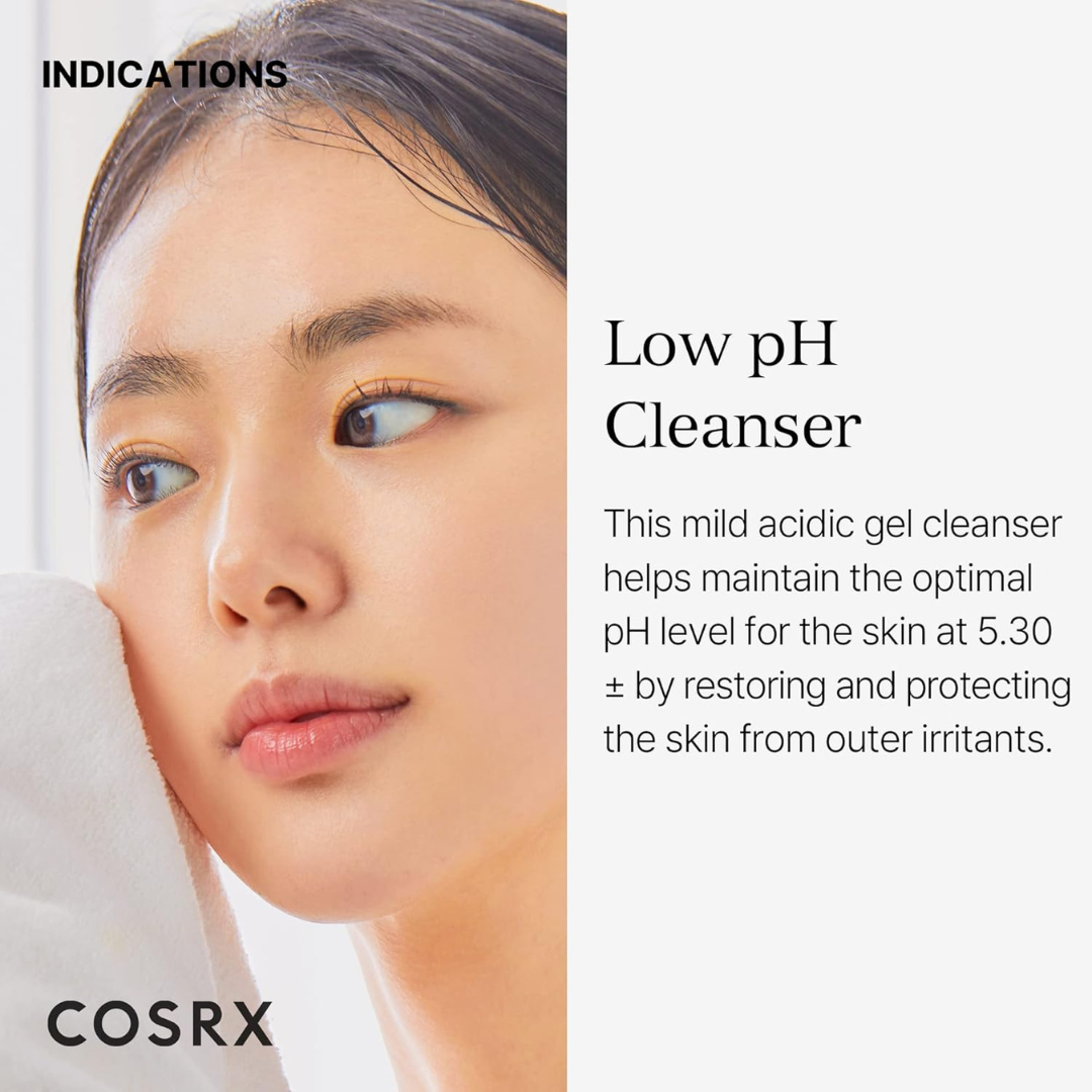 COSRX Low pH Good Morning Gel Face Cleanser