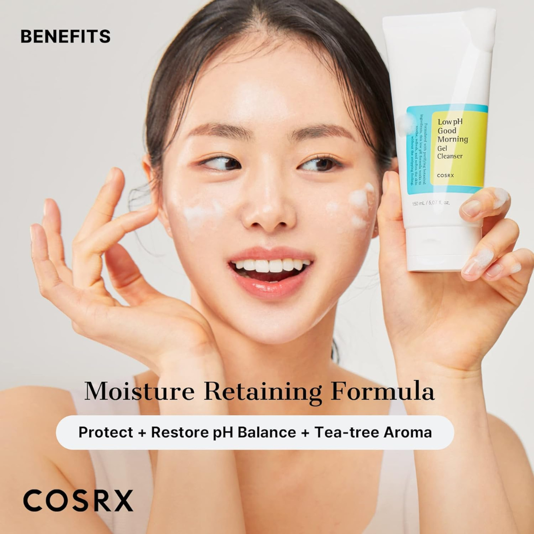 COSRX Low pH Good Morning Gel Face Cleanser