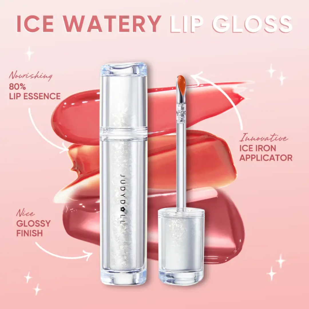 Judydoll - Limited Edition Ice Watery Lip Gloss (8-11)