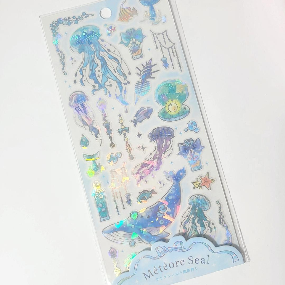 Kamio Meteore Ocean Life Seal Sticker