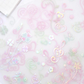 Pearly Button Glow Aurora Flow  Sticker