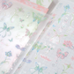 Pearly Button Silken Butterflies Sicker