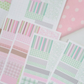 Pearly Button Swatch Die-cut Memo Sticker Set