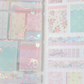 Pearly Button Antique Rose Pattern Sticker