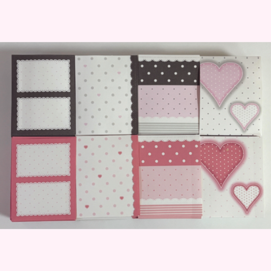 theglintof  Love Imitation Paper Sticker Pack (2 vars)