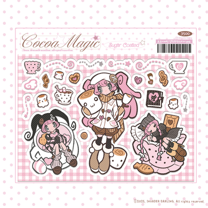 Invader Darling Cocoa Magic Sugar Coated Sticker (2 vars)