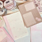 Love Things Milky Rose Pink Lace Memoji Sticker Set