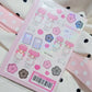 Coral Tree Music Player Sticker Sheet