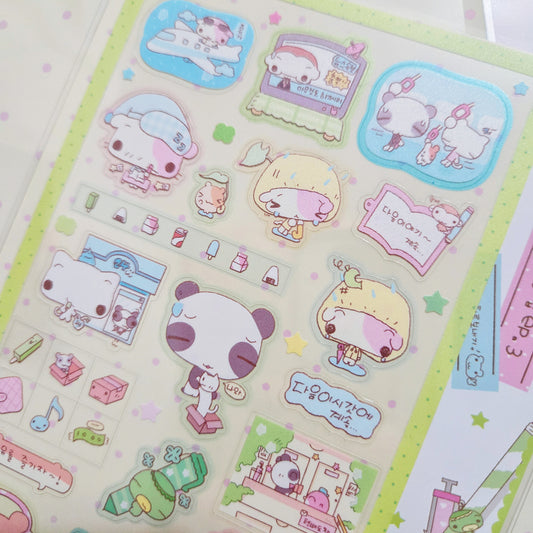 Happy Nyang Day Daily Lives Sticker