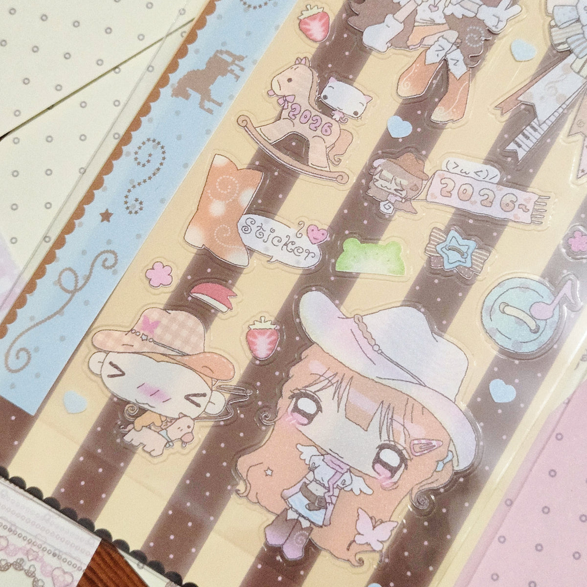 Happy Nyang Day Country Cowgirl  Sticker
