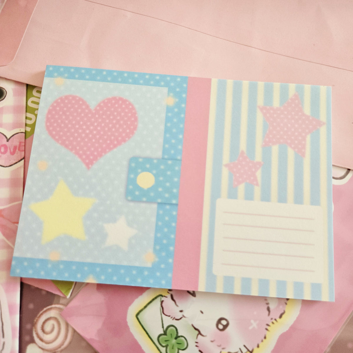 Pink Rue Patchwork Memo Pad (2 vars)