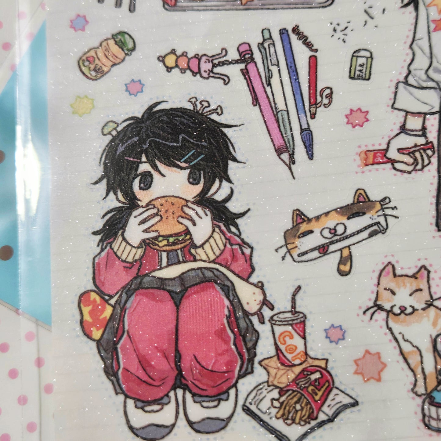 Amustew Class Goal: Eat Well!! Sticker