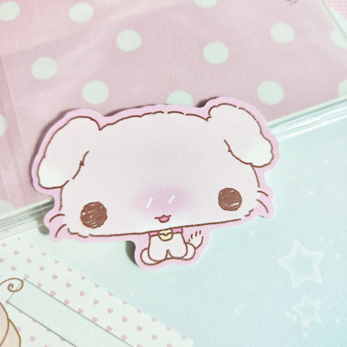 Happy Nyang Day Bright Friends Die-Cut Sticker (4 vars)