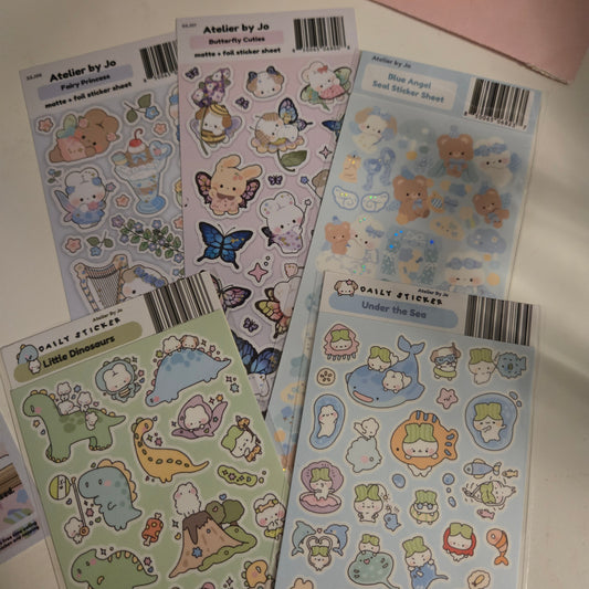 Atelier By Jo Sticker Set VER 2