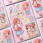 Pink Rue Otaku Daily Life Sticker (2 vars)
