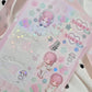 Coral Tree | Pink Creamy Rose  Seal Sticker