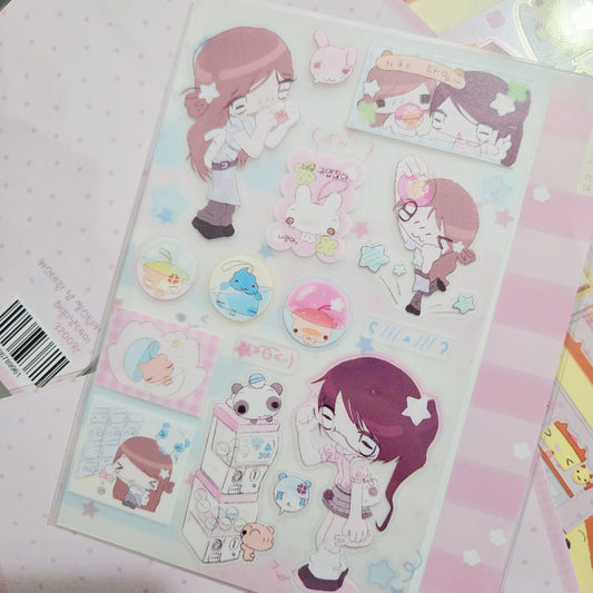 Happy Nyang Day Gatcha Pon Girl Sticker