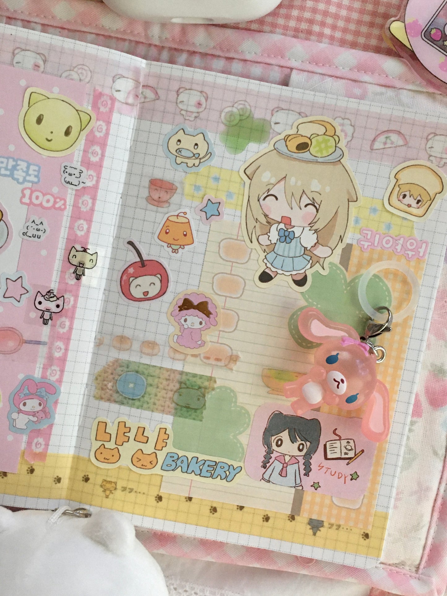 Earth Attack Angel Bakery Sticker