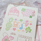 Pink Rue Music Note Memo Sticker